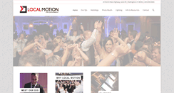 Desktop Screenshot of localmotionent.com